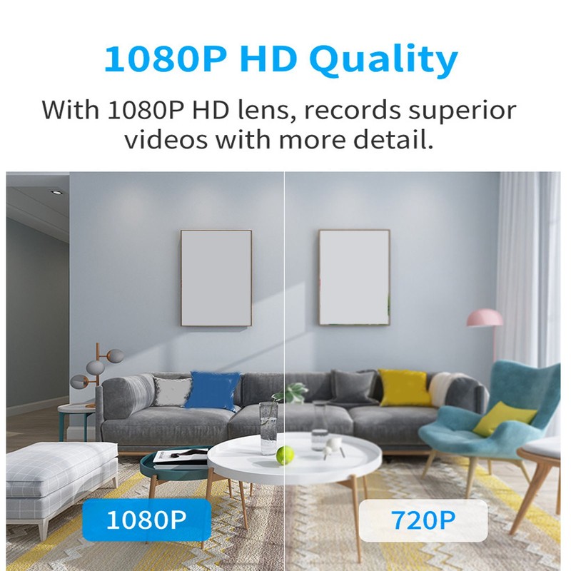 Two Way Video Camera Motion Tracking 2MP 1080P 120° Wide