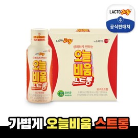 1 Box Chong Kun Dang Health Lacto Joy Today Emptied Strong (6 Bottles) / 종근당건강 락토조이 오늘비움 스트롱 1박스(6병)