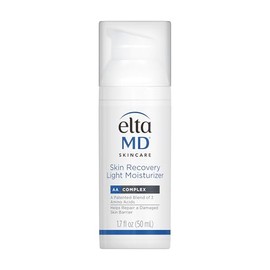 EltaMD Hidratante facial ligero para piel seca, alivio del enrojecimiento, hidratante facial, hidrata y calma la piel sensible, fórmula no grasa, pH equilibrado, probado por dermatólogos, bomba de 1.7