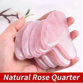 천연 옥 괄사 마사지 도구 - 얼굴 스파 스킨 탄력 관리 물리치료 롤러 [02 카키 녹색] Natural Jade Gua Sha Massage Tool - Face Spa Skin Elasticity Management Physiotherapy Roller [02 Khaki Green]