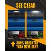 LESAUCE 2025 Upgraded Third Brake Light Smoked Compatible with 2009-2014