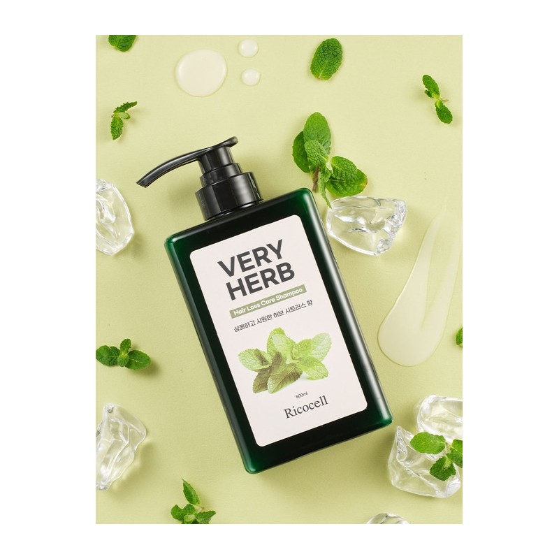 Berry Herb Hair Loss Symptom Relief Shampoo 500ml / 베리허브
