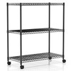 Simple Deluxe Heavy Duty 3-Tier Storage Shelves 750Lb Capacity, 24.02"