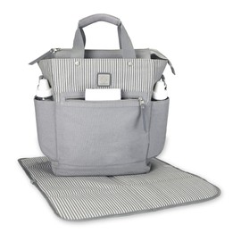 Ergobaby Coffe Run Hybrid Tote Back Pack Diaper Bag, Grey (ER20047)