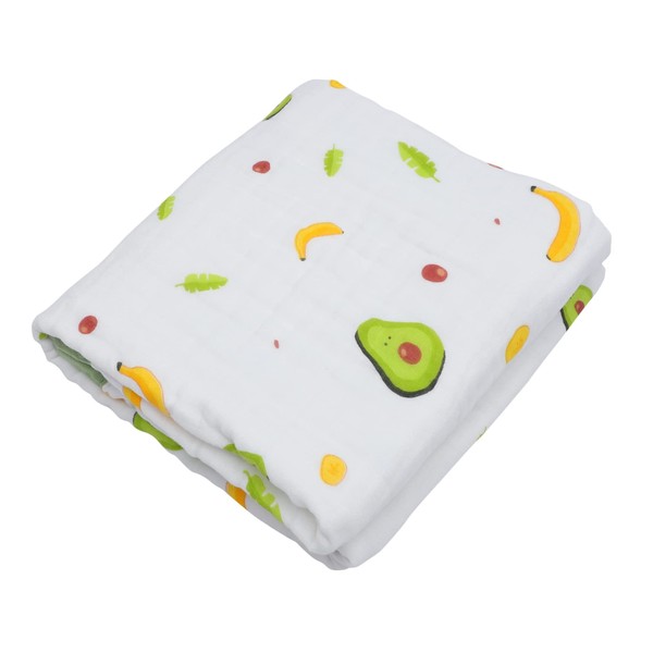 Vaguelly Cotton Muslin Towel Blanket Soft Absorbent Boy Girl Bath