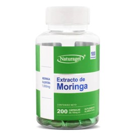 Extracto De Moringa Pura | 200 Softgels De 700mg | Naturagel Sin Sabor