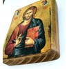 Wooden Greek Christian Orthodox Wood Icon of Jesus Christ /