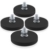 4Pcs Rubber Coated Magnets, 30LBS Bolt on Magnets with M6