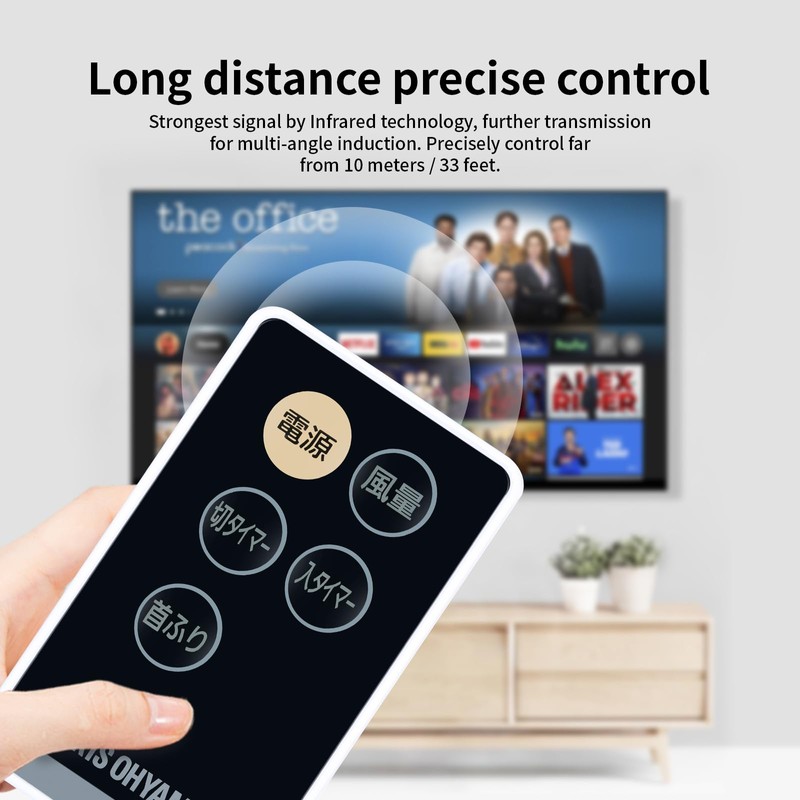 Fan Remote Control for Iris Ohyama Fan Fan Remote Control