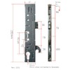 Safeware Upvc Door Lock Gear Box Only 35mm Backset 92pz