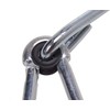 Aqbau Set of 2 Swing Hooks M10 Carabiner Hook Swing