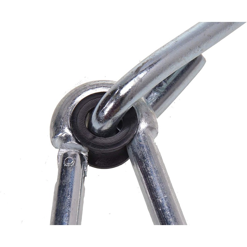 Aqbau Set of 2 Swing Hooks M10 Carabiner Hook Swing