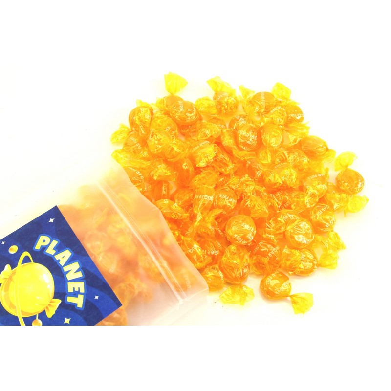 Planet Sweets Premium Sugar Free Butterscotch Hard Candy Buttons -