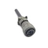 MS3106A14S-6P Industrial Circular Connector, MIL-DTL-5015 Series Threaded Connector 6 Pin