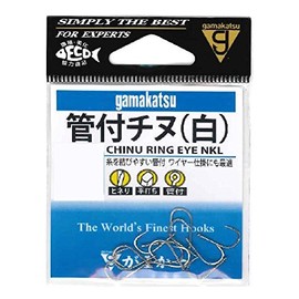 Gamakatsu Chin hook white No. 5 fishing hook