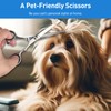 Professional Curved Dog Grooming Scissors with Rounded Tips, Cat Shears,