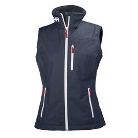 Helly-Hansen Women's Crew Vest Waterproof, Windproof, & Breathable Sailing Vest, 597 Navy, X-Small