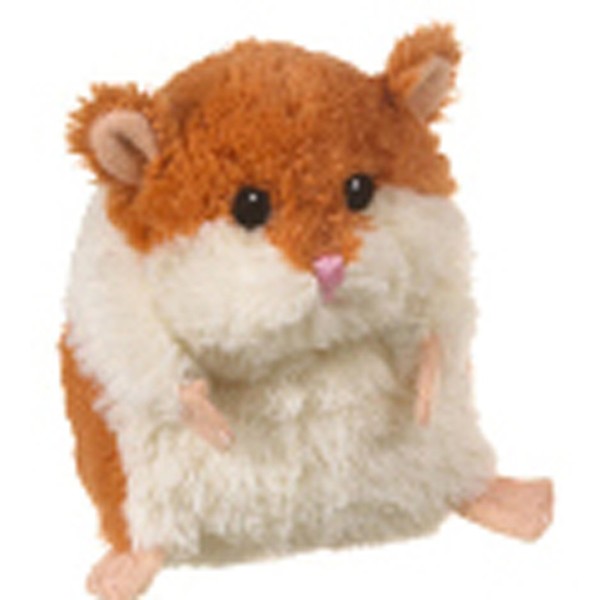 Ganz Brown & White Plush Lil' Hamster