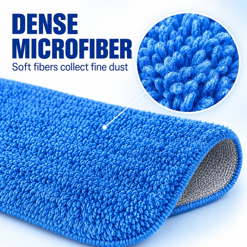Microfiber Spray Mop Replacement Pads, 42 x 14 cm Reusable