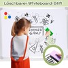 Whiteboard Markers, Pack of 12 Whiteboard Pens and Chalk Pens