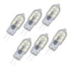 10 Pack G4 2835 LED Bulb Transparent Led Lamp Plug