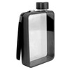Flat Water Bottle Plastic Leakage Proof Transparent Square Portable A5