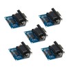 A-DIGISHUO 5pcs RS232 to TTL Converter Module COM Serial Port