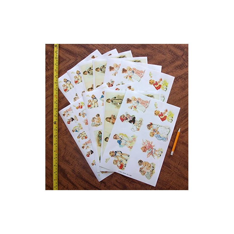 Decoupage Paper Pack (20 Sheets 10 x 15 cm) Children