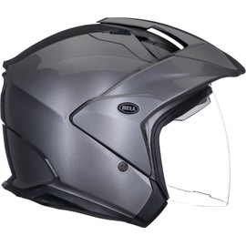 Bell Mag-9 Open Face Motorcycle Helmet (Solid Gloss Titanium, XX-Large)