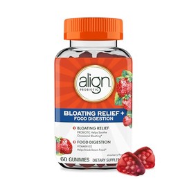 Align Probiotic, Bloating Relief + Food Digestion, Probiotics for Women and Men, Probiotic Helps Soothe Occasional Bloating*, With Vitamin B12 to Help