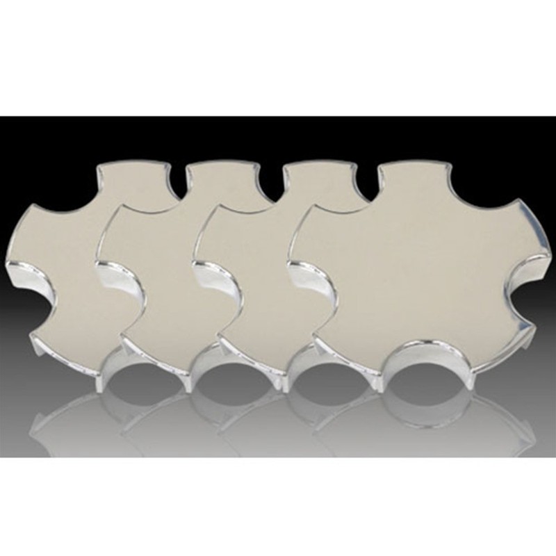 Corvette Wheel Center Cap - Chrome : 2000-2004 C5 &