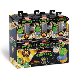 Treasure X TX Sewer Ninja Turtles with Random Figure, Rescue Your TMNT Figure from the Changing OOZE 7 Figures to Collect with Weapons for Ages 2+ + Famous (T0100000)