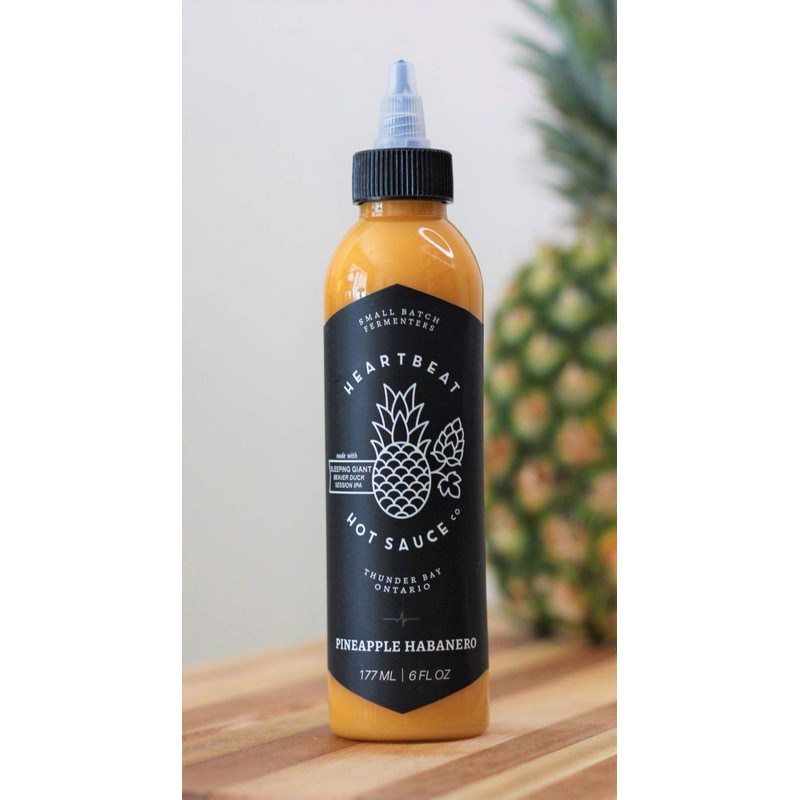 Heartbeat Hot Sauce Pineapple Habanero, 6 oz - 2 Pack