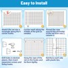 Lewondr Cat Netting Balcony, 10x13ft Steel Wire Reinforced Balcony Screen