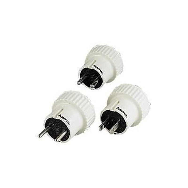 Hama Universal Plug Travel Set, Pack of 3
