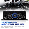 Snsowed AK270 Mini Audio 2 Channel Stereo Power Amplifier Portable