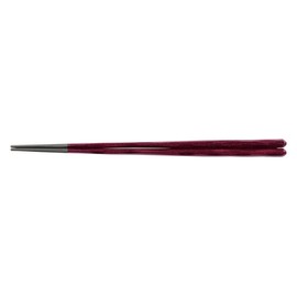 Fukui Craft PBT 30011250 Fine Hexagonal Single Blade Chopsticks, 9.3 inches (23.5 cm), Wine Shine