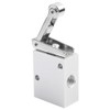 Pneumatic Roller Lever Mechanical Valve 2 Position 3 Way Metal