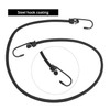 QWORK® 12Pack 24" (60CM) Bungee Cords with Hooks, Multipurpose Bungee