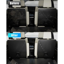 Dattumar Back Seat Cover Compatible with 2016-2024 2025 Dodge Durango 6-Seater Back Seat Cover Protector All Weather Kick Mats 2024 Durango Accessories (2nd Row Backrest Mats)