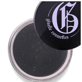 Matte Onyx Paleta De Maquillaje De Ojos Con Sombras De Ojos En Negro Formal, Incluye Sombras De Ojos En Gris Oscuro, Gris, Brillante, Con Purpurina,  
