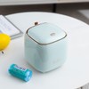 diyannuo Plastic trash can creative mini desktop trash can, with
