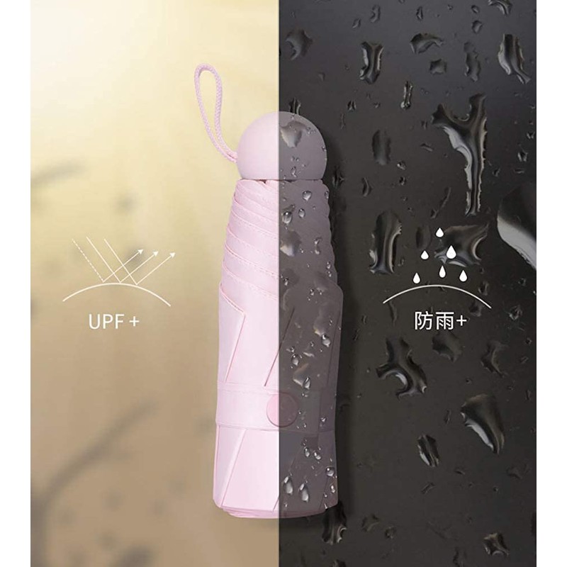 TOKYO GOODS MARKET Lightweight Compact UV Protection Parasol Folding Umbrella,