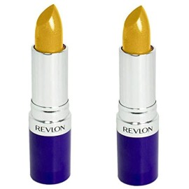 REVLON Pack of 2 Revlon Lipstick, Electric Gold 104