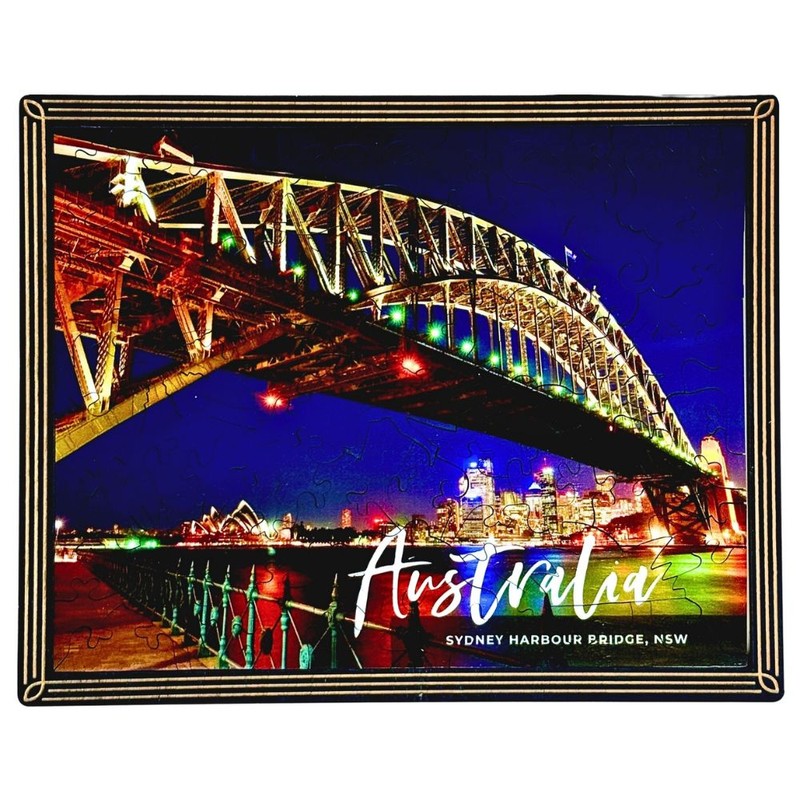 Twigg Puzzle Wooden Framed Postcard Puzzles, Koala