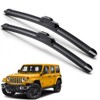 EZ Motoring For 2019-2024 Jeep Wrangler JL Windshield Wiper Blades