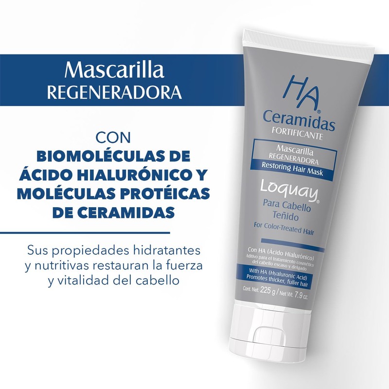 Loquay HA Mascarilla Selladora, Blanco, 225 g