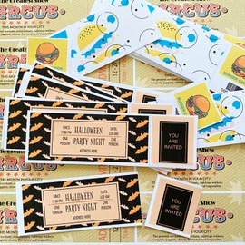 Mr-Label 500 Printable Raffle Tickets with Tear-Away Stubs, 230GSM Heavyweight Micro-Perforated Cardstock, Laser/Inkjet, for Raffle and Event Tickets