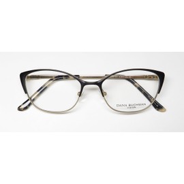 Dana Buchman Aunt Lil Cateye/Butterfly Retro/Vintage Looks Womens Eyeglass Frame/Glasses [50-16-135, black]