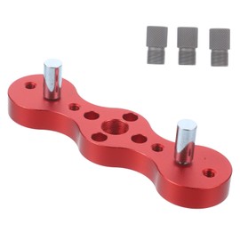 Gadpiparty Woodworking Hole Punch Locator Tool Set Adjustable for Pocket Holes Portable Carpentry Accessory for Drilling in Woodworking Projects